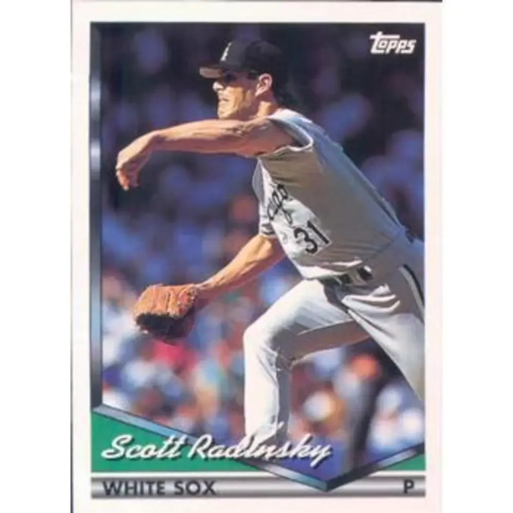 1994 Topps Scott Radinsky # 421 Chicago White Sox